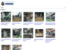 Tablet Screenshot of oilrecyclingplant.com